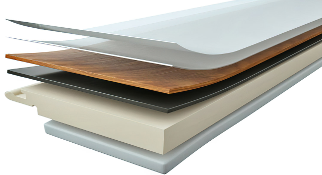 Структура кварцвиниловой плитки